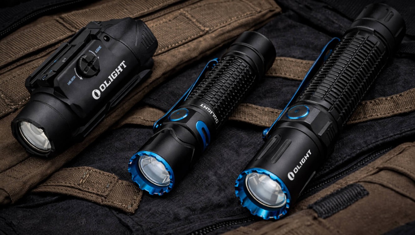 Тактичні ліхтарі Olight: порівняння потужності, функцій та ціни