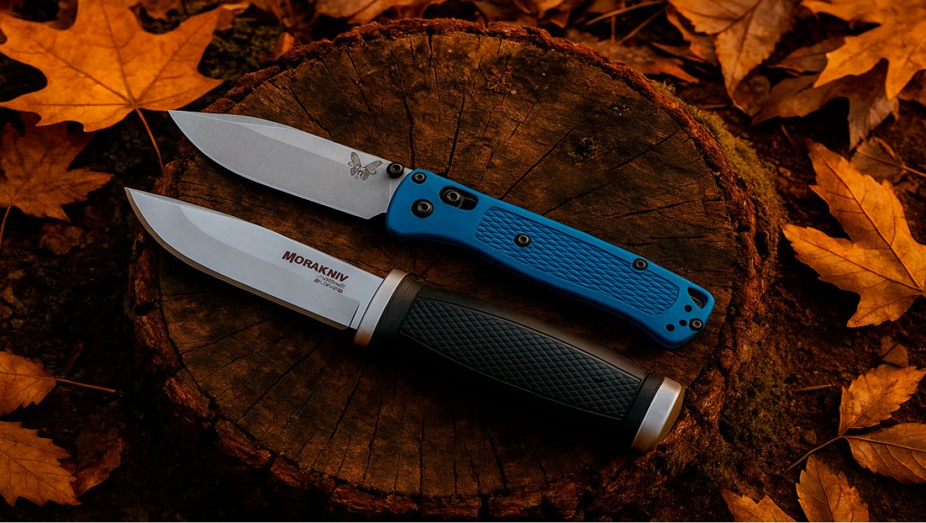 Benchmade Bugout vs Morakniv Garberg: мінімалізм проти надійності