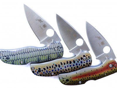 Самые красивые ножи Spyderco (Native Abel Reels)