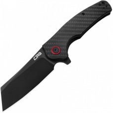 Складной нож CJRB Crag, Black Blade, Carbon, J1904-BCF