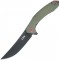 Складний ніж CJRB Gobi, Black Blade, AR-RPM9 Steel, Green Handle