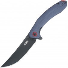 Складной нож CJRB Gobi, Black Blade, AR-RPM9 Steel, Gray Blue Handle