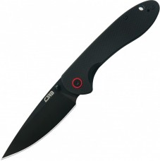 Складний ніж CJRB Feldspar, Black Blade, AR-RPM9 Steel, Black Handle