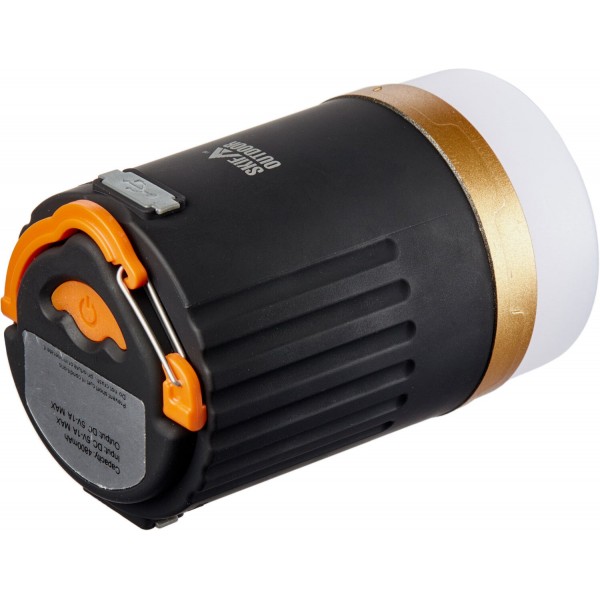 Ліхтар кемпінговий SKIF Outdoor Light Drop Max Black/Orange з пультом