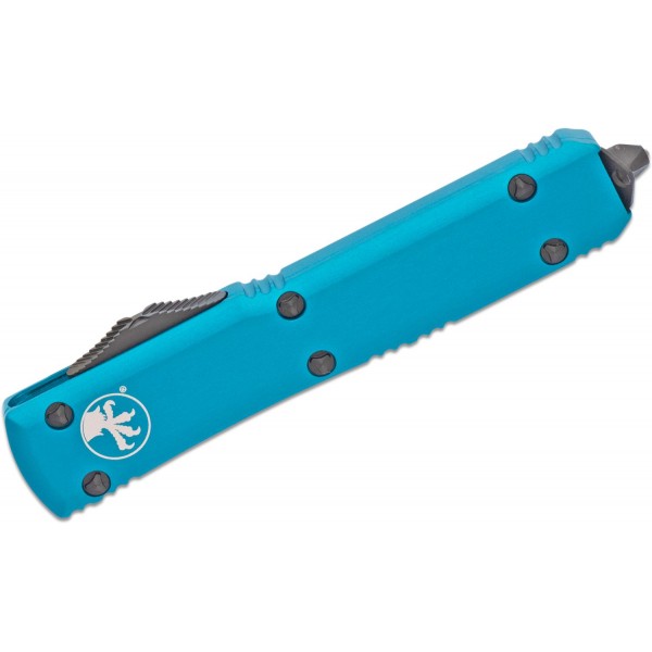 Ніж Microtech Ultratech Tanto Point Black Blade Turquoise
