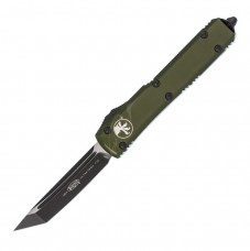 Microtech Ultratech Tanto Point Apocalyptic Signature Series. G10. - od green