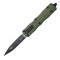 Ніж Microtech Dirac DE Black Blade. Цвет: olive green