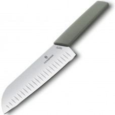 Нож Victorinox Swiss Modern Santoku 17 см олива