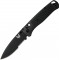 Ніж Benchmade 535SBK-2 Bugout Black Blade Half Serrated, Black CF-Elite Handle