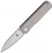 Kizer Feist Front Flipper Knife Gray Titanium