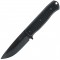 Ніж Fallkniven Pilot Survival X CoS, black, zytel піхви