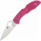 Нож Spyderco Delica 4 CPM S30V Pink