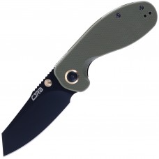 Ніж CJRB Maileah Large Black Blade AR-RPM9 Steel G10 Green