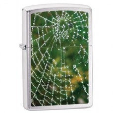 Запальничка ZIPPO 200 SPIDER WEB RAIN DROPS 28285 