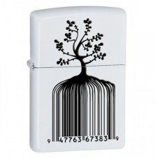 Зажигалка ZIPPO 214 IDENTITY TREE BARCODE 28296 