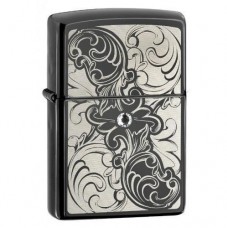 Запальничка ZIPPO 28324 GUNSTOCK FILIFGEE EBONY 