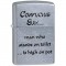 Запальничка ZIPPO 207 CONFUCIUS SAY TOILET 28459