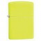 Зажигалка ZIPPO 28887 REG NEON YELLOW LIGHTER