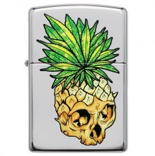 Зажигалка ZIPPO 250 LEAF SKULL PINEAPPLE 49241 