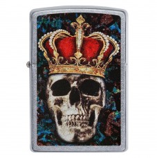  Зажигалка ZIPPO 207 SKULL KING Design 49666