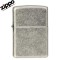 Zippo 121 FB REG Antique SP Flat Bottom