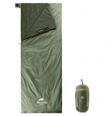 Спальник сверхлегкий Naturehike Lightweight Summer LW180 NH21MSD09, (15°C), p-p XL, зеленый