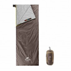 Спальник надлегкий Naturehike Lightweight Summer LW180 NH21MSD09, (15°C), p-p XL, коричневий