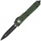 Нож Microtech Ultratech Double Edge Black Blade OD Green