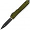 Нож Microtech Ultratech Double Edge Black Blade Signature Series OD Green