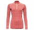 Термофутболка Devold Alnes Woman Half Zip Neck, chilli