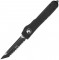 Ніж Microtech Ultratech Tanto Point Black Blade Full Serrated Tactical