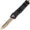 Ніж Microtech Troodon Tanto Point PS Bronze Half Serrated