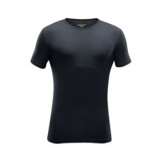 Термофутболка Devold Breeze Man T-Shirt SS Black/Grey melange