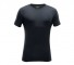 Термофутболка Devold Breeze Man T-Shirt SS Black/Grey melange