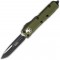 Ніж Microtech UTX-70 Drop Point Black Blade OD Green