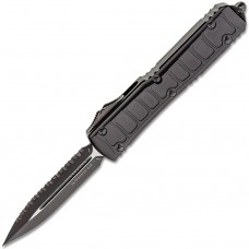 Ніж Microtech Ultratech II Double Edge Black Blade Tactical Signature Series Serrated