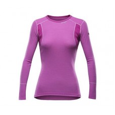 Термофутболка Devold Hiking Woman Shirt LS, L/M/S/XL/XS, Black/Figs/Anemone/Malibu-skydiver/Cash blue/Chilli 035945