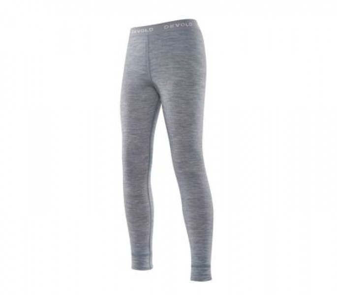 Термоштани Devold Breeze Junior Long Johns, grey melange, 10/12/16, 037484