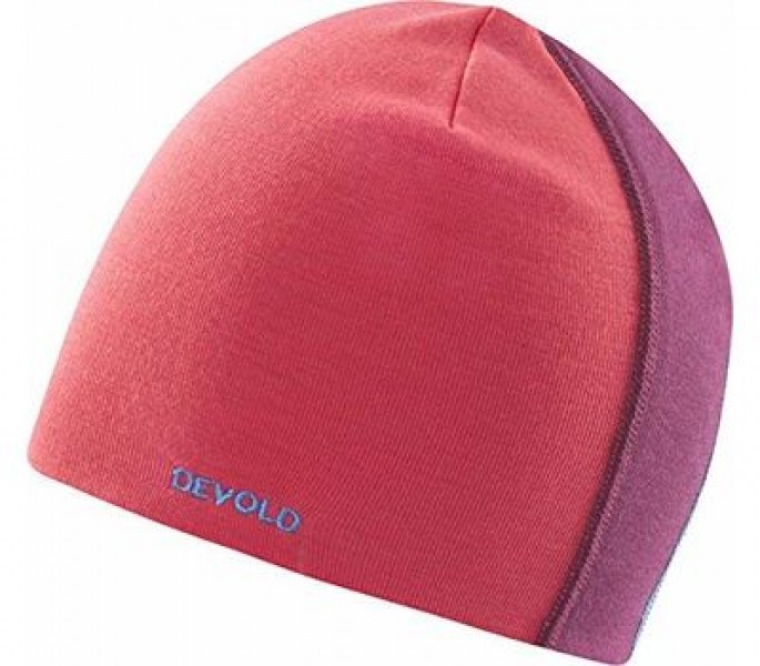 Шапка Devold Sport Cap poppy/beetroot 038419