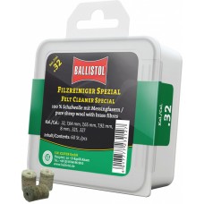 Патч для чищення Clever Ballistol повстяний спеціальний, 8 мм, 60 шт/уп