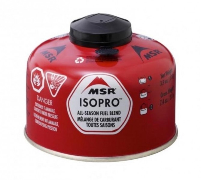 Резьбовой газовий баллон MSR IsoPro 113 г