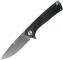 Нож Acta Non Verba Z100 Mk.II (stonewash, liner lock, plain), чёрный