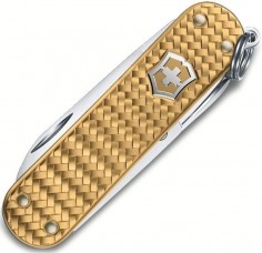 Нож Victorinox Classic SD Precious Alox Brass Gold