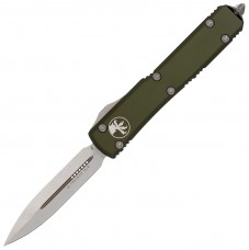 Нож Microtech Ultratech Double Edge Stonewash, OD green, 122-10OD