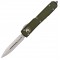 Microtech Ultratech Double Edge Stonewash, OD green, 122-10OD