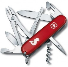 Ніж Victorinox Swiss Army Angler червоний