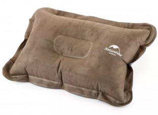 Подушка надувна Naturehike Comfortable NH15A001-L, коричневий