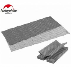 Каремат складаний IXPE Naturehike NH19QD008, алюмінієва плівка, 185x56х1,8 см, сірий