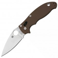 Нож Spyderco Manix 2, Brown G10 CPM 15V, Sprint Run, C101GPBN15V2