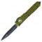 Microtech Ultratech DE Black Blade FS. OD green, 122-3OD